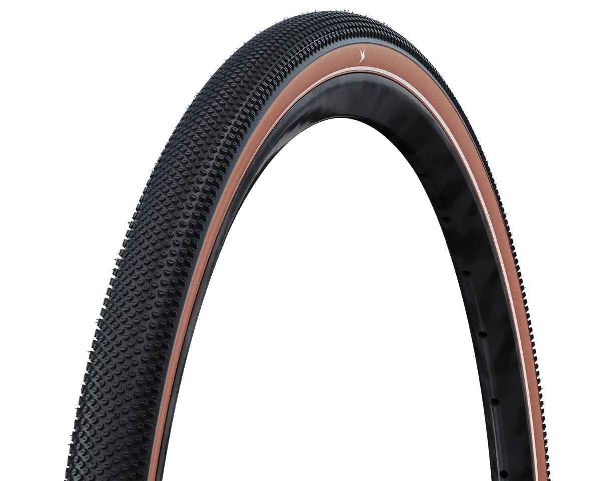 Schwalbe G-One Allround Tubeless Gravel Tire (Bronze/Reflex) (700c) (57mm) (Addix Green/RaceGuard) (Performance Line)